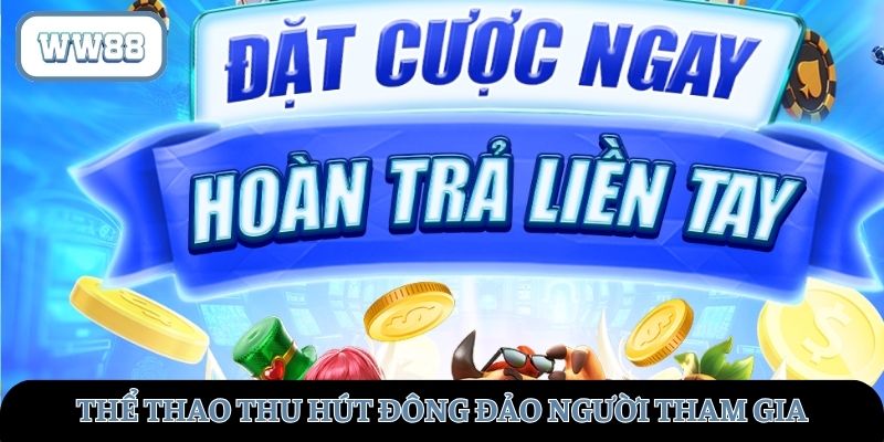 Sảnh thể thao thu hút đông đảo người tham gia