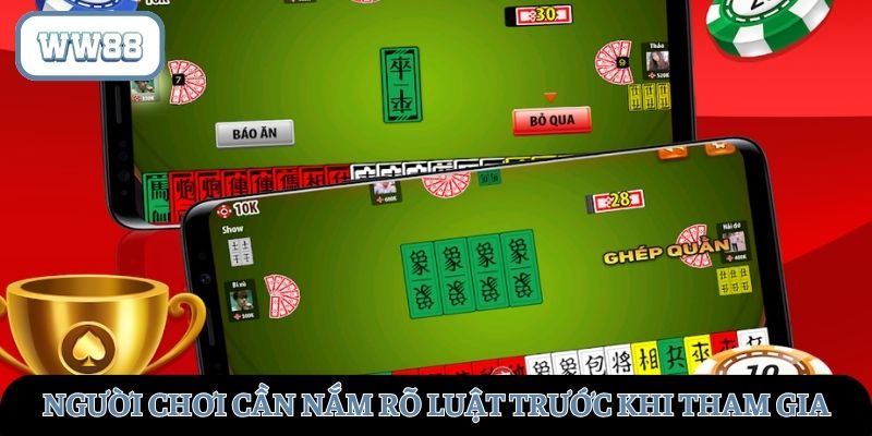 Người chơi cần nắm rõ luật khi tham gia Tứ sắc