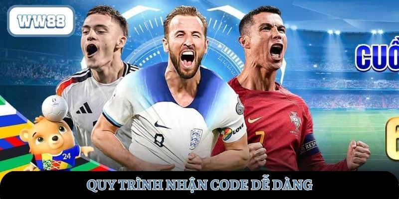 Quy trình nhận code 88K WW88 dễ dàng